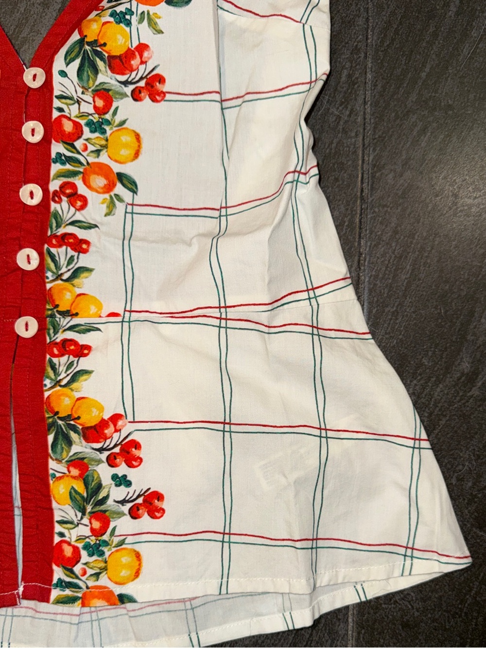 Celandine Cotton V-Neck Halter Tank - Picture 5 of 10